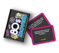 Gift Republic Awesome 80s Movie Trivia 100 Cards Questions Game, Multicolor, GR4