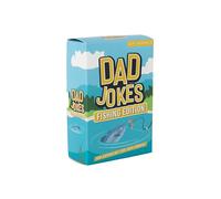 Gift Republic Fishing Dad Jokes - Confezione da 100 biglietti con scherzi e giochi di parole a tema pesce. Perfetto per riempire la calza della Befana o Gag regalo per uomini, bambini/adulti. Ideale