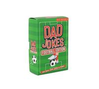 Gift Republic Footbal Dad Jokes - Confezione da 100 biglietti con scherzi e giochi di parole a tema calcistico. Perfetto per riempire la calza della Befana o regalo per uomini, bambini/adulti. Ideale