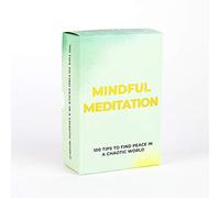 Gift Republic GR490076 Mindful Meditation Cards, multicolore, taglia unica