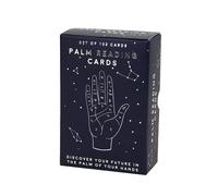 Gift Republic Palm Reading Hand Cards Novità Chiromanzia Scommessa da 100 giochi