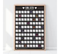 Gift Republic - Poster da grattare, con le posizioni del kamasutra, GR630015