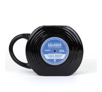 Gift Republic Vinyl Record Shaped Mug Multi , GR452014,450 milliliters 1 Count (