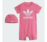 Gift set Jumpsuit and Beanie Pink Fusion 3-6M