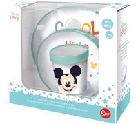 Set pappa antiscivolo Mickey Mouse Disney Baby Multicolor