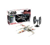 Star Wars Model Kit Regalo Set 1/57 X-wing Fighter & 1/65 Tie Fighter Revell
