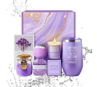 Gift Sneakers Women, Spa Gift Set with Bath Accessories, 9.06x9.06x4.33 pollici, Essentials, Relaxing Shower Supplies for Women, Mom, Wife, Girlfriend, Self-Care Idea