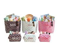 Giftailor Borsa da spiaggia impermeabile personalizzata con borsa da piscina, borsa da bagno abbinata, borsa da viaggio, regalo per damigella d'onore, bomboniera, festa della mamma e vacanze estive