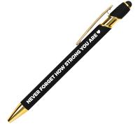 GIFTARU Never Forget How Strong You Are Pen | Regali ispiratori per le donne