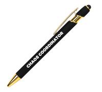 GIFTARU Penne divertenti, idea regalo per ufficio, regalo maleducato per capo e collega (coordinatore Chaos)