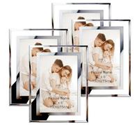 Giftgarden Cornice 10x15 in Vetro Set di 4, Decorazione per Casa