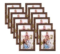 Giftgarden Cornice 13x18 Marrone, Decorazione per Casa, Set di 12