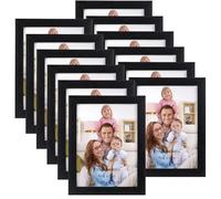 Giftgarden Cornice 15x20,Cornice Foto 12 Pezzi, Decorazione per Casa,Cornici da Tavolo e Parete Nere