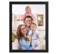 Giftgarden Cornice 15x20,Cornice Nera in PVC, Cornice da Parete o Tavolo, Decorazione per Casa,1 Pezzo