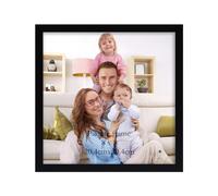 Giftgarden Cornice 20x20,Cornice Nera in PVC, Cornice da Parete o Tavolo, Decorazione per Casa,1 Pezzo