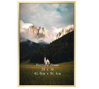 Giftgarden Cornice 61x91.5,Cornice Dorata in Alluminio, Cornice da Parete, Decorazione per Casa,1 Pezzo