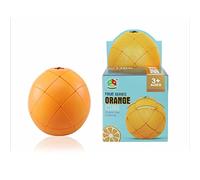 Giftik Puzzle di frutta Speed Cube Toy , limone banana pera pesca arancione forma agitarsi antistress giocattoli (arancione (1 pz))