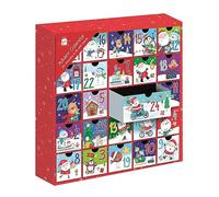 Giftmaker Riempi il tuo calendario dell'Avvento di Natale carino Babbo Natale e amici