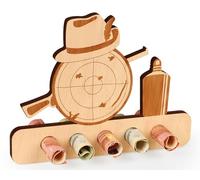 Giftota Cacciatore Compleanno Regali in Denaro in Legno, Cacciatrice Buono Confezione, Regalo di Compleanno Creativo, Regalo di Natale in Denaro