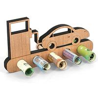 Giftota - Regalo di compleanno originale in legno - regalo in denaro per patente di guida, buono cisterna, nuova auto - distributori di servizio - regali in legno - regali regalo in denaro per amici