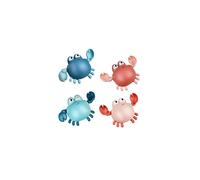 GIFTRRTOY Giocattoli da bagno per bambini piccoli, simpatici giocattoli da bagno a forma di granchio nuotatore con meccanismo a carica, per bambi