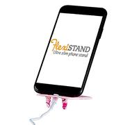 Gifts for Readers & Writers Flexistand Compatto e Regolabile Telefono Supporto per iPhone e Android, Fiori Rosa