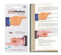 Gifts for Readers & Writers Linemarker - Set di 2 segnalibri magnetici, set di supporti per pagine, clip per lettura, eleganti segnalibri magnetici, idea regalo per lettori e amanti dei libri