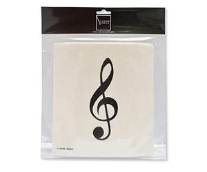 Gifts-Sponge cloth G-clef (2 pcs)-Kitchenware