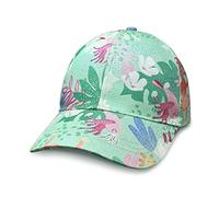 Gifts Treat Cappello da Baseball per Bambine Verde Cappello da Baseball con Fiocco, Foglie Verdi, 8-10 Anni