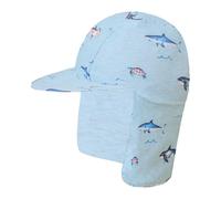 Gifts Treat Cappello da legionario per bambini, protezione solare UPF 50+, cappello da nuoto con motivo animale, per bambini, ad asciugatura rapida, con protezione per il collo, per spiaggia, mare e