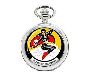 Giftshop UK 1st Fighter Squadron USAF Orologio da Tasca