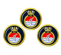 Giftshop UK 3 Marcatori Per Palla Da Golf Royal Navy Oro MPN GBM3