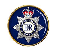 Giftshop UK Devon & Cornwall Constabulary Spilla Badge