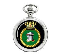 Giftshop UK Hms Helmsdale, Reale Blu Scuro Orologio da Tasca