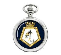 Giftshop UK Rfa Nero Ranger, Reale Blu Scuro Orologio da Tasca