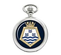Giftshop UK Rfa Tiderace, Reale Blu Scuro Orologio da Tasca