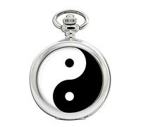 Giftshop UK Yin Yang Orologio da Tasca Cacciatore