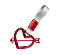 gifyym Anelli Da Polso Per Auto A Di Cuore - Maniglia Per Da Polso Per Auto | Con Maniglia A Forma Di Cuore Per Anello Di Avvertimento Paraurti Posteriore | Interni E Decorazio