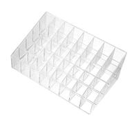 gifyym Espositore per rossetti a griglia, organizer per rossetti, espositore per lucidalabbra, tubetti per rossetti, contenitore per cosmetici ad alta trasparenza per cosmetici da toeletta, resistente