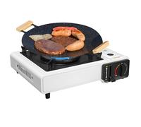 gifyym Fornello Da Campeggio | Griglia E Stufa Per Cucina Esterna - Antiscivolo E Calore Uniforme Per Escursionismo Sopravvivenza E Zaino