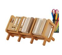 gifyym Libreria da Scrivania - Scaffale Per Libri Da Scrivania - Scaffale In Legno Estraibile Porta Libri Decorativo Per Soggiorno Ufficio Casa Angolo Bambini