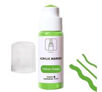 gifyym Marcatori acrilici - Punta 18 mm Pennarello acrilico a base d'acqua | Pennarello vernice acrilica impermeabile per tutte le superfici - Ideale artisti, designer e progetti artigianali su made