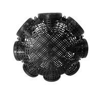 gifyym Minnow Trap - Pinfish Trap | Portable Gage Accessories Net | 3-Hole 6-Hole 8-Hole Eel Traps Reverse Whiskers Oñe-waÿ Entry for Shrimping Boat Beach Aquarium Turtle Lake Outdoor Crayfish