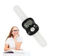 gifyym Misuratore di dita | Contatore manuale digitale a mano | Contatore di torri portatile, contatori resettabili Clicker per fila, maglieria, persone, ginocchia, coaching, golf