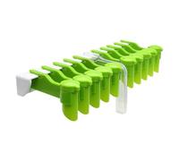 gifyym Organizer da appendere per lo spogliatoio o il frigorifero - porta clip, pinze e snack - supporto senza trappola per cucina, dispensa o bagno - risparmio multiuso