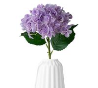 gifyym Ortensia artificiale, ortensia in lattice con stelo, realistica, ortensia realistica, fiori artificiali realistici al tatto, fiori finti lavabili, per fidanzamento e matrimonio