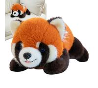 gifyym Peluche di panda rosso adozione, 40 cm, morbido materiale di peluche in PP, simpatico giocattolo per bambini, per adolescenti, per camera da , soggiorno, auto, regalo per tutti