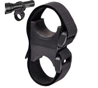 gifyym Porta del Supporto per La Torcia | Bike Torch Clamp | Clip del Supporto per Lampada per | Le Torce Si per L'illuminazione delle | per Biciclette Durevoli Ai Cicli L'installazione