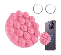 gifyym Porta Telefono a per Custodie,Supporto per Smartphone ad Adesivo in Silicone | Con Montaggio Telefono,Per Monitor Frigorifero Piastrelle Ceramiche Guida Cucina Bagno Video Chat Guardare Film