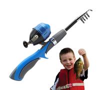 gifyym Set di canne da per bambini, giocattolo con manico antiscivolo, canna da estraibile per bambini, giocattolo per principianti, Pasqua, compleanno, Natale, Capodanno